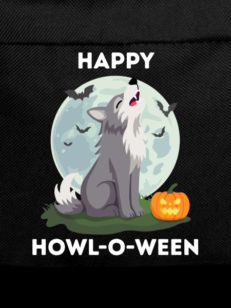 Funny Halloween – Howl-o-ween Wolf