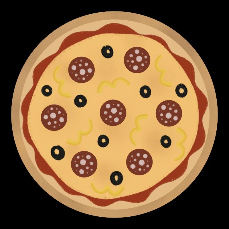 Peperoni-Pizza