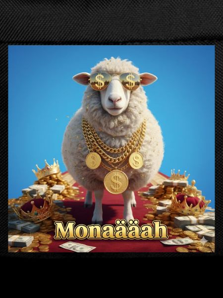 Bling Sheep with Coin Chains