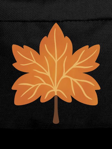 Autumn Maple Leaf Silhouette