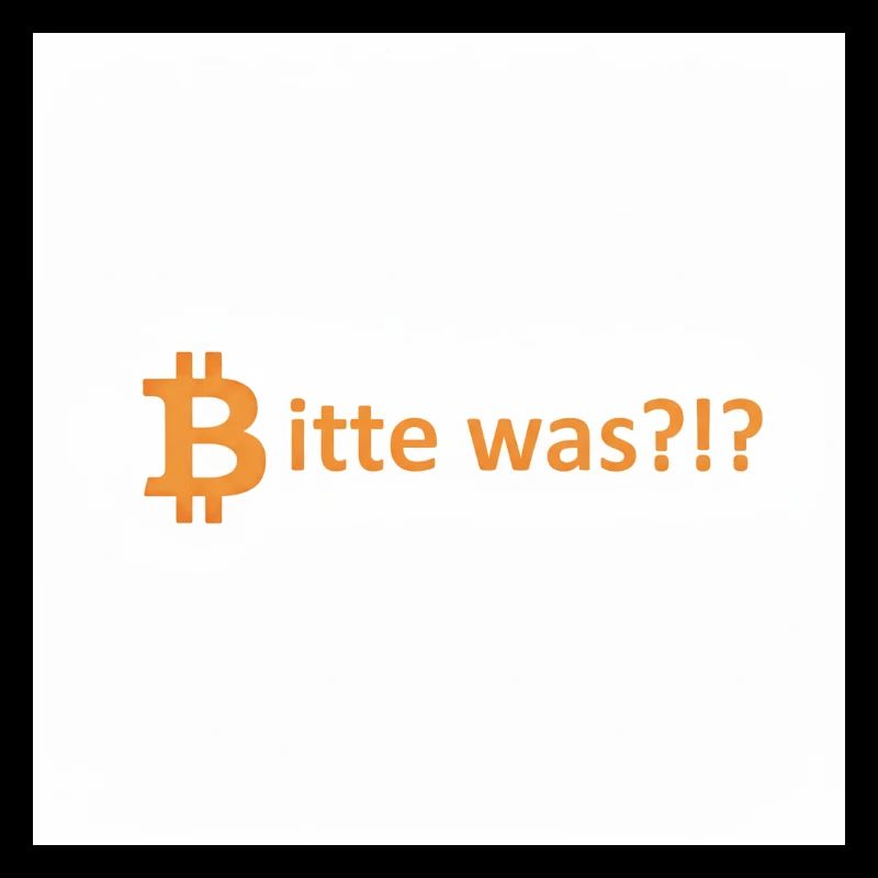 Bitte was?!? Bitcoin Orange