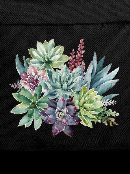 Pastel succulentes Aquarelle Design