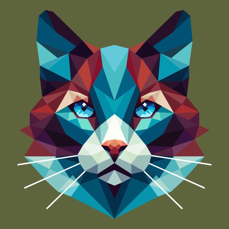 Cat Lowpoly