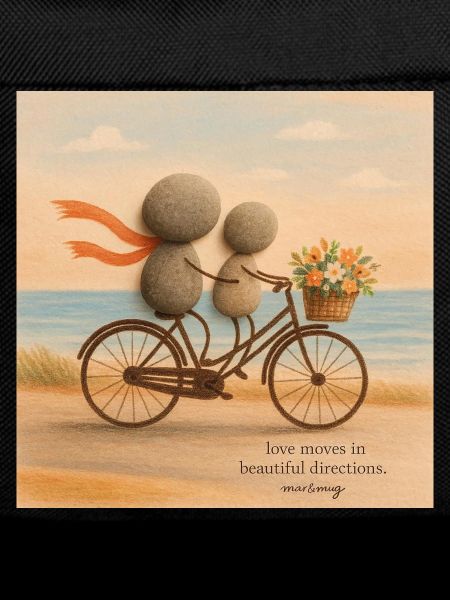 Love Moves on a Stone Bicycle