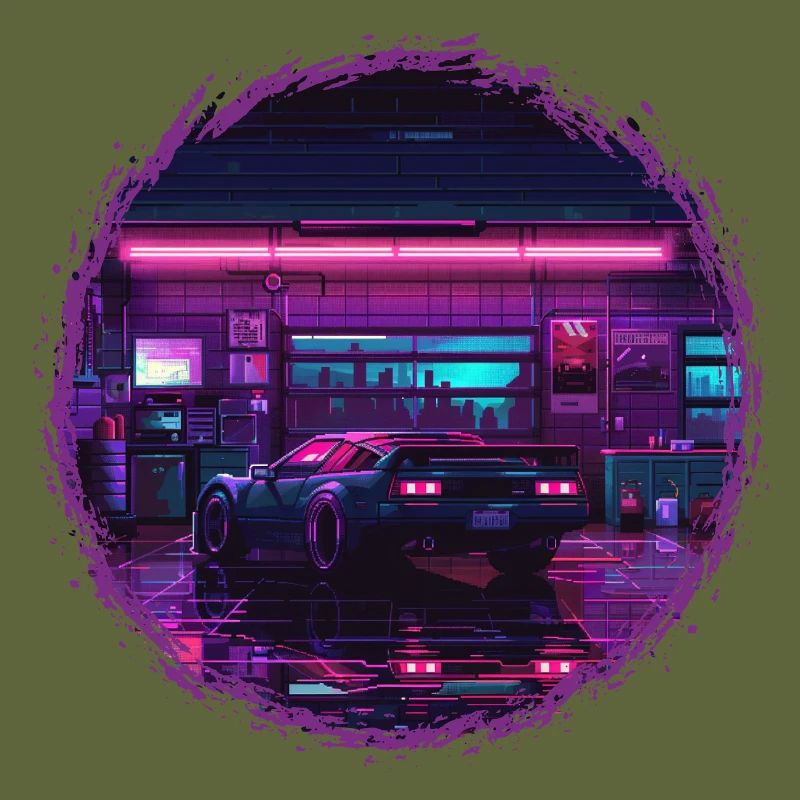 Neon Garage – RetroRift Night Edition