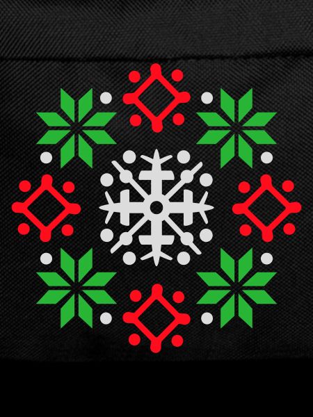 Snowflakes Pattern Christmas Sweater Snow