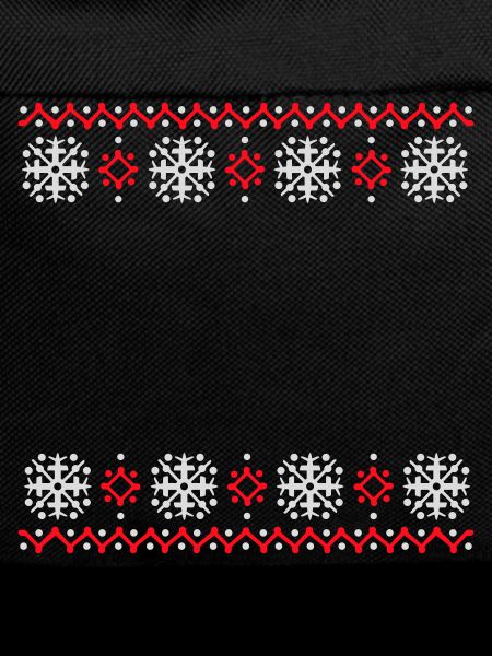 Ugly Sweater Christmas Pattern Snowflakes Cool