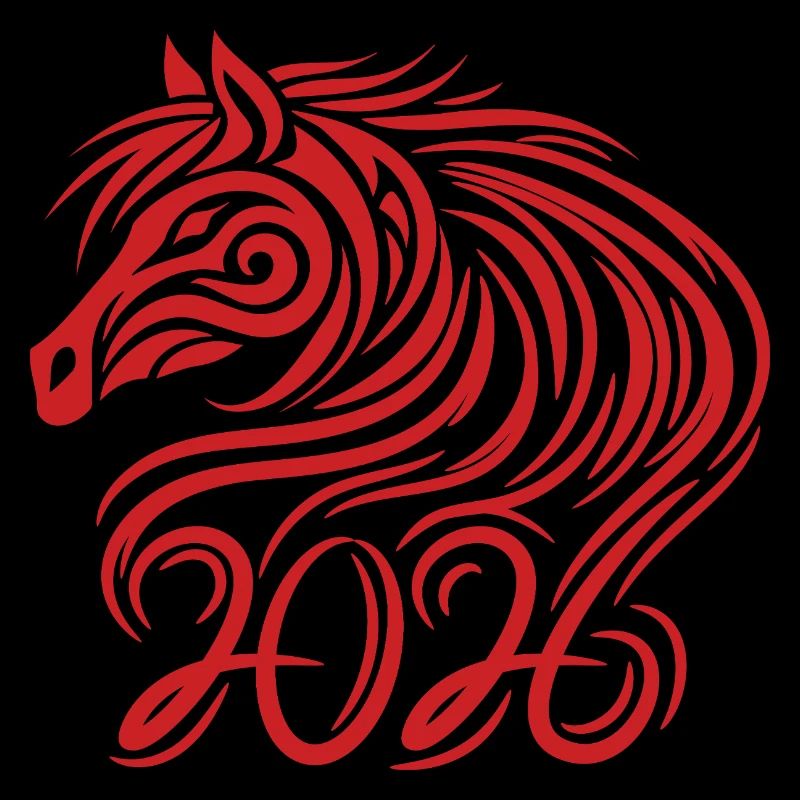 Chinesisches Neujahr des Pferdes 2026