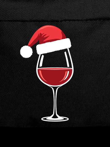 Merry Christmas Wine Glass Wine Nights