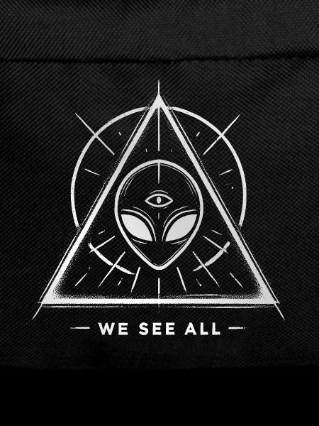 UFO Alien Eye Triangular Sigil
