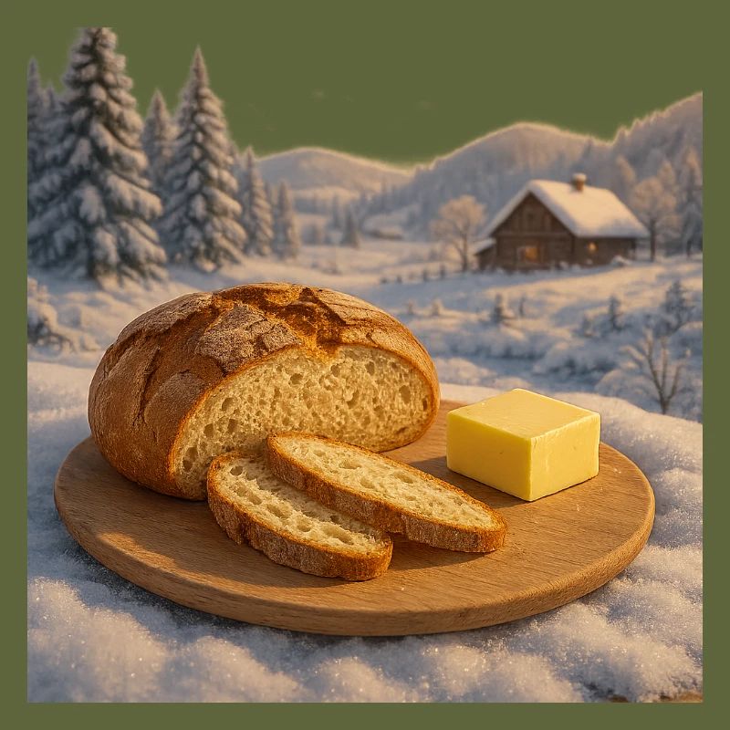 Rustic snack