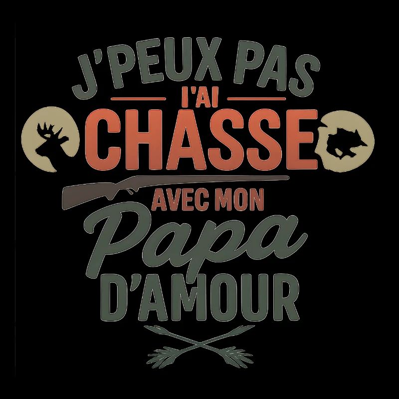 Jagd mit Papa d'amour