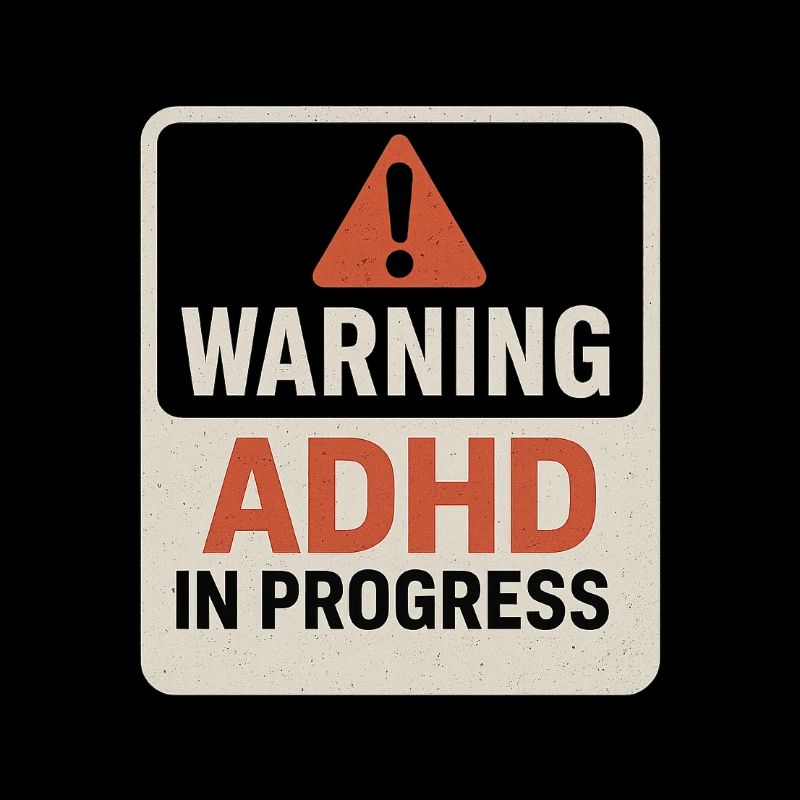 ADHS in Bearbeitung Warnung