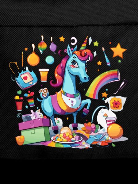 Bunter Einhorn Partyzauber