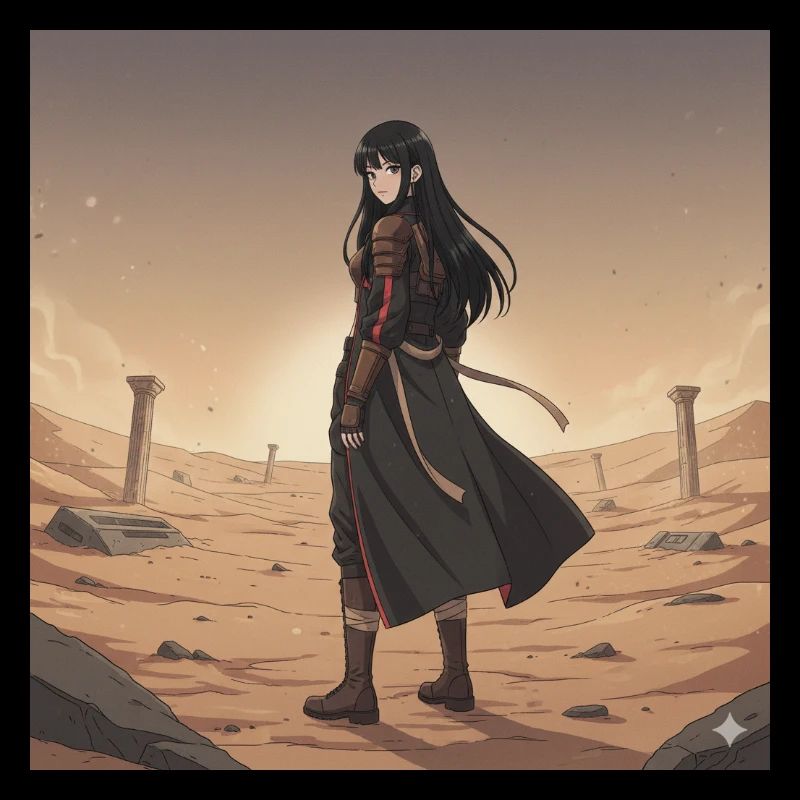 Dune Warrior — Black Armor