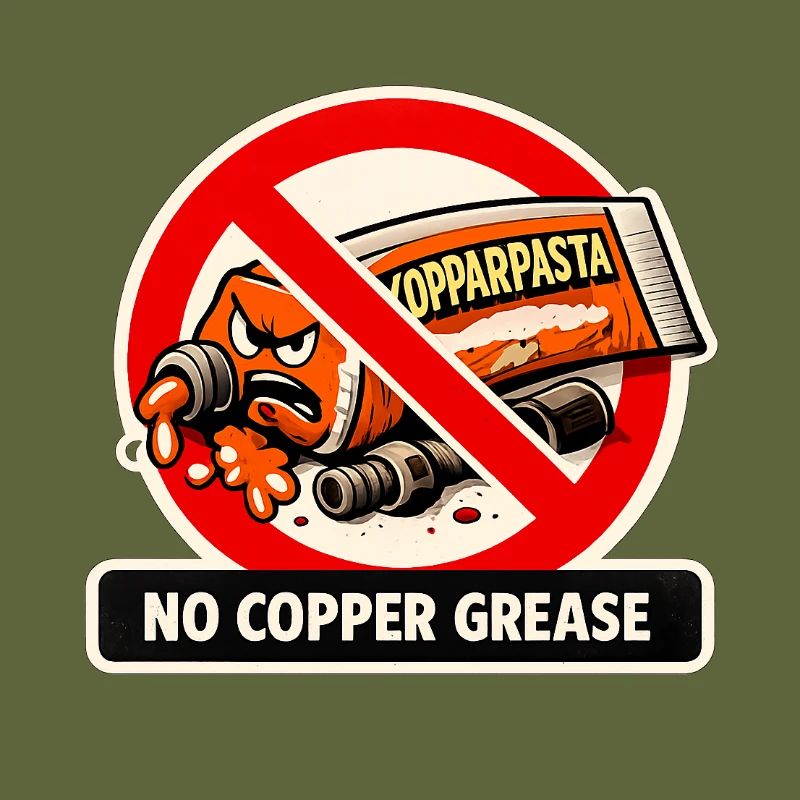 No copper paste