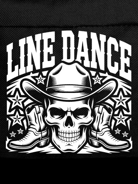 Line Dance Schädel Cowboy