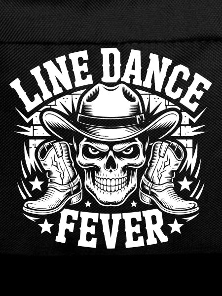 Line Dance Forever Skull
