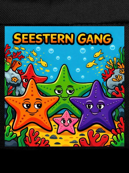 Starfish Gang Underwater Starfriends