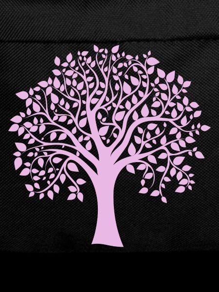 Icon Purple Jumbo Tree Print Silhouette