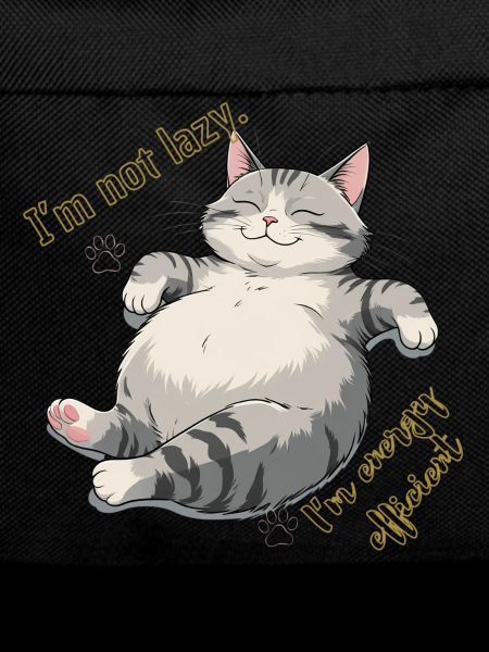Conserving Energy Cat: Cozy Lounge