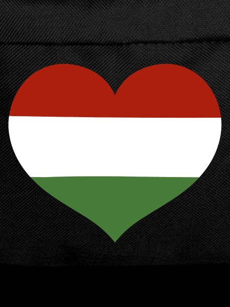 Hungarian Flag Heart