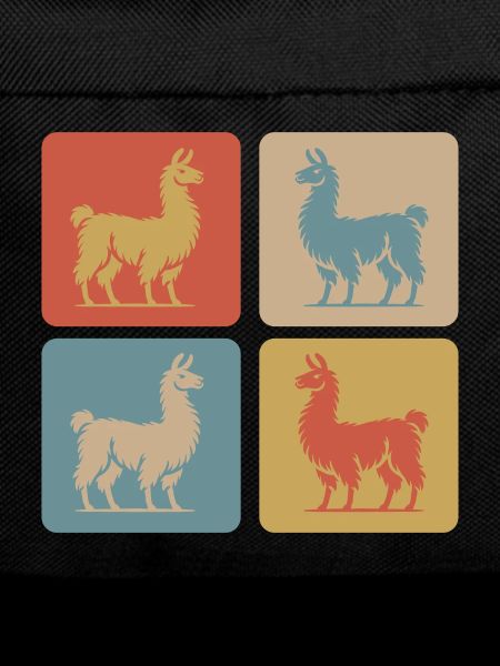 Lama Pop Art Retro