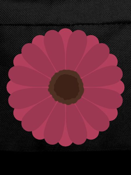 Rosa Gerbera-Blütenmuster
