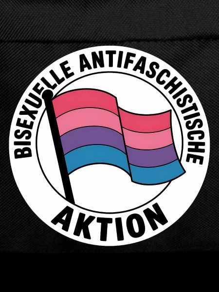 Bisexual Action - Antifa Pride Badge