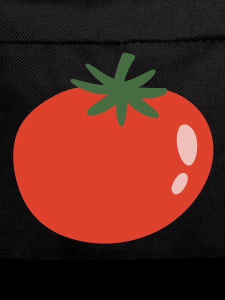 Vivid Tomato Minimalist Pop