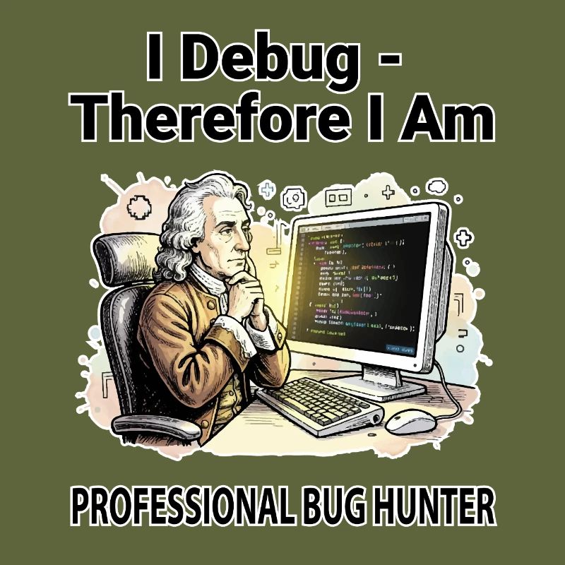 Ich debugge daher bin ich: Pro Bug Hunter – dunkler BG