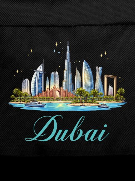 Dubai Skyline Illustration