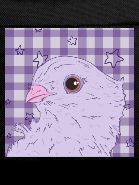 pretty pink purple dove