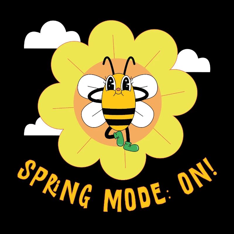Spring Mode On – Cheerful Spring Motif