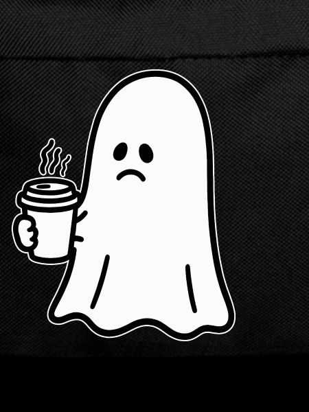 Geist Kaffee Halloween Süßes oder Saures