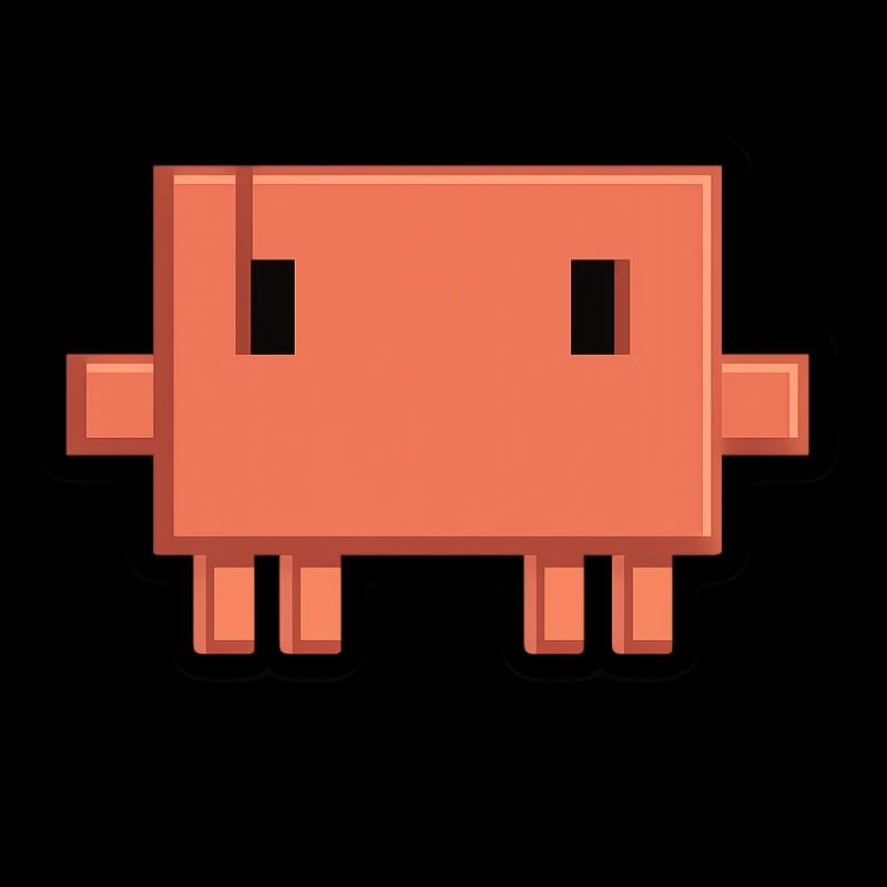 Claude Code Pixel AI Mascot Dev Sticker