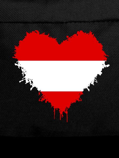 Austria Flag Heart Austria Heart Austria