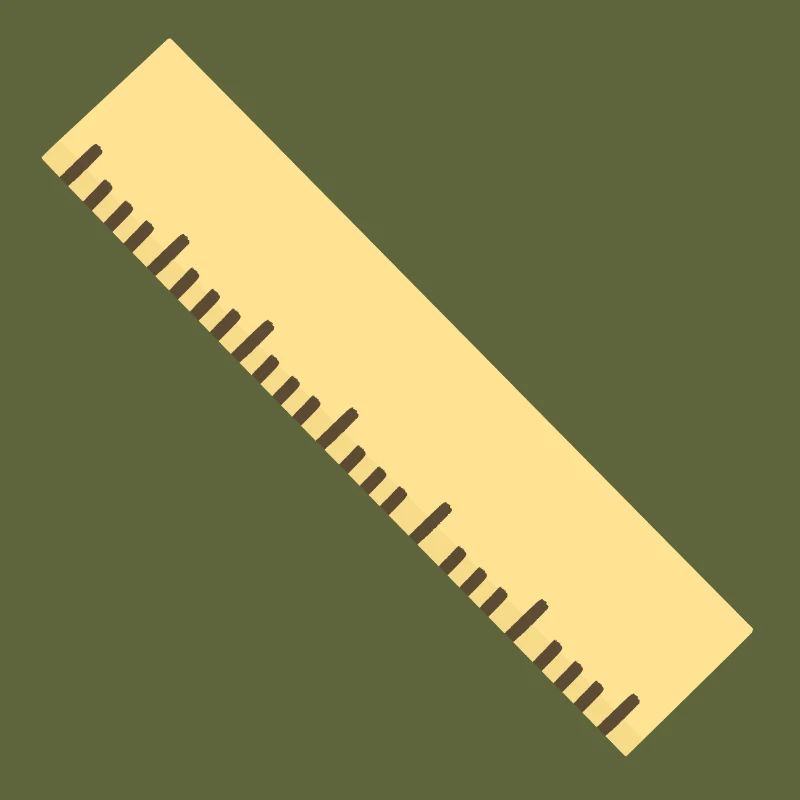 Diagonal Ruler Line Art