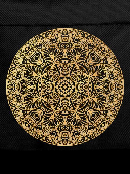 Art Nouveau Mandala - gold