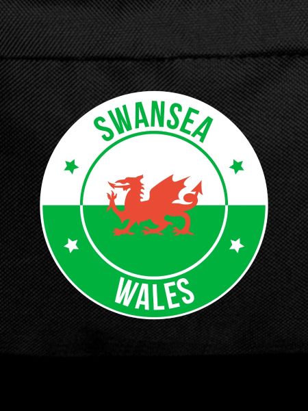 Swansea Wales Dragon Emblem