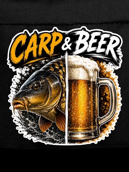 Carp And Beer Funny Fishing Design