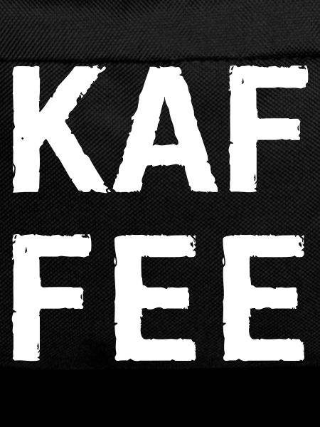 Kaffee Typografie design