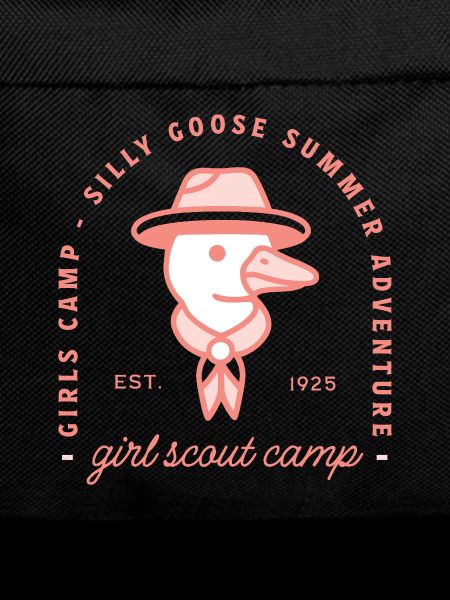 Girl scout summer camp pink