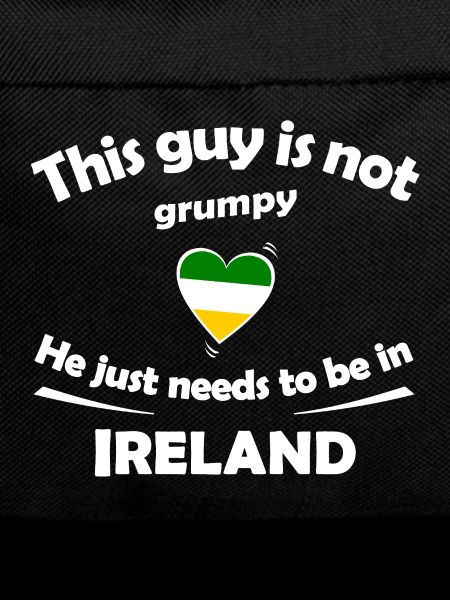 Irland Herzdesign Grumpy? Nicht nötig