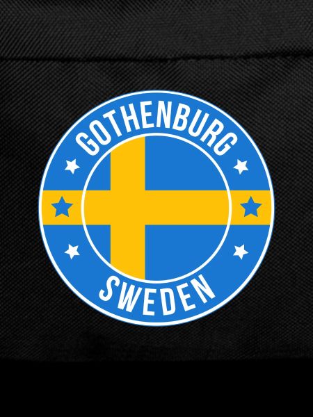 Gothenburg Sweden Circular Flag Patch