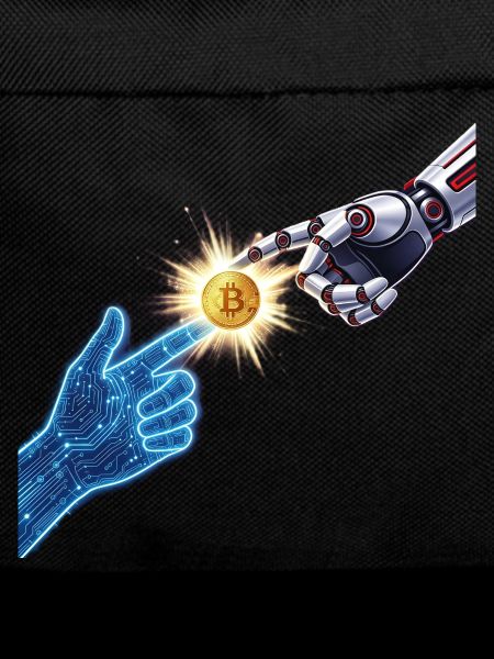Creation of Bitcoin - Crypto Art T-Shirt