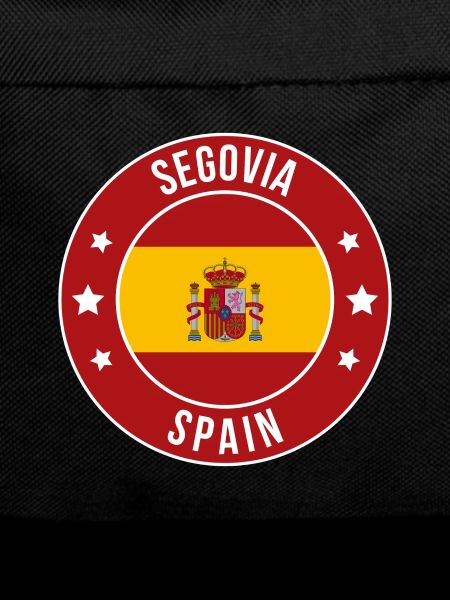 Segovia Spain Round Flag Badge