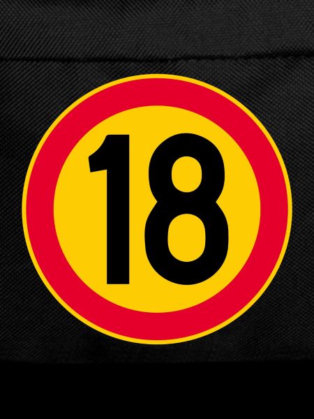 18th Birthday Age 18 Years Sign