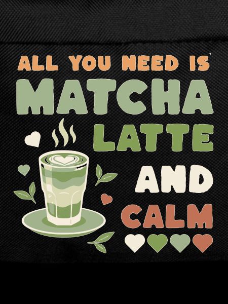 Matcha Latte Calm Design