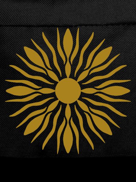 Goldene Sonnenstrahlstrahlung